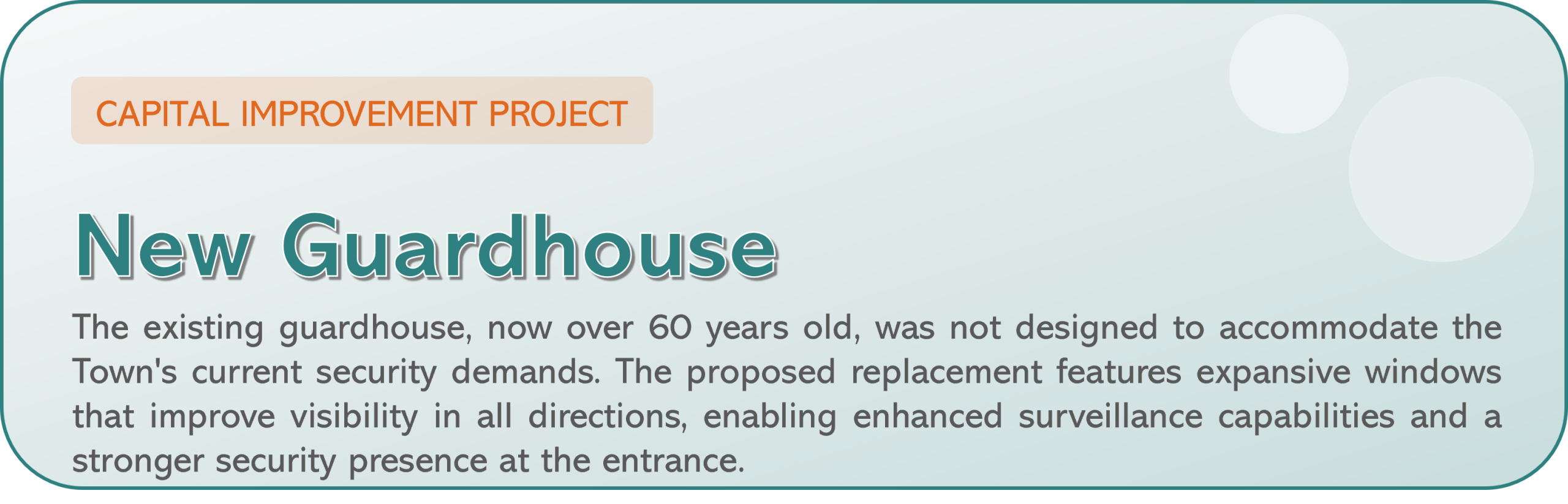 Guardhouse Header
