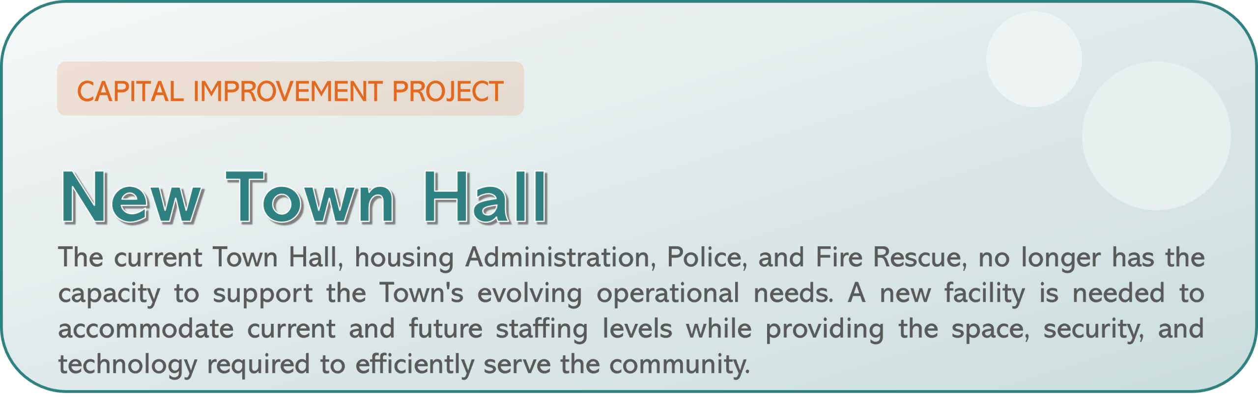 New Town Hall Header